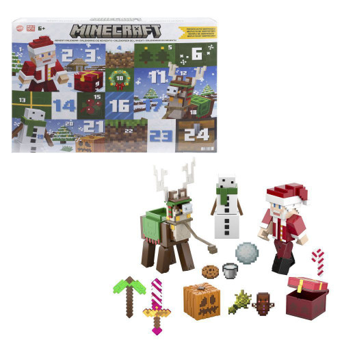 Adventní kalendář Minecraft