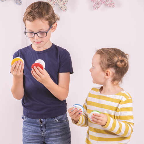 Kastaněty hvězdičky Bigjigs Toys 1 ks