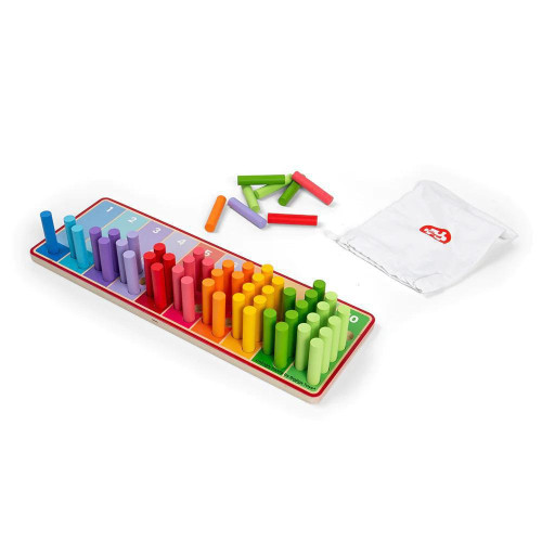 Duhové počítací tyčinky Bigjigs Toys