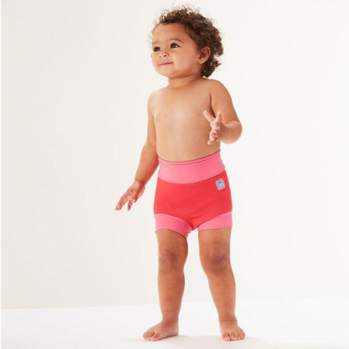 Nové Plavky Happy Nappy - Geranium