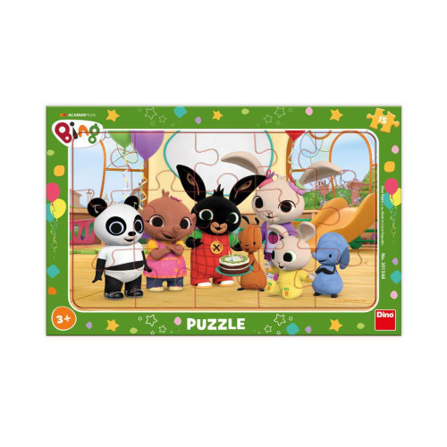 Bing ve školce deskové puzzle 15 ks