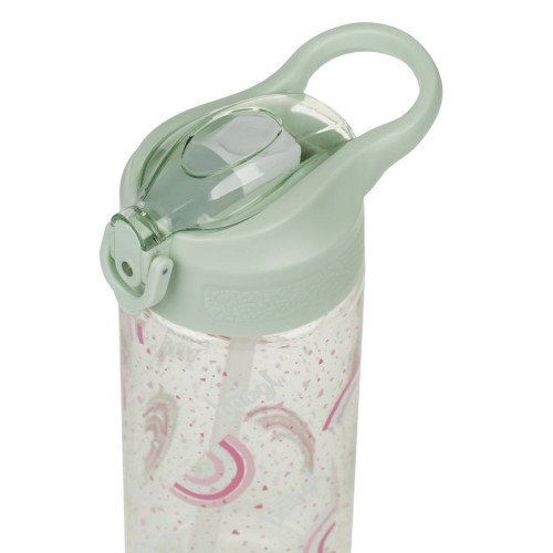 Tritanová láhev na pití s brčkem 500 ml Baagl