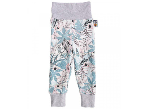 Protiskluzové kalhoty pro děti na lezení koala mentolová