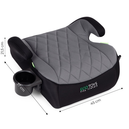 Dětský podsedák do auta i-Size s držákem na nápoje pro výšku 125–150 cm