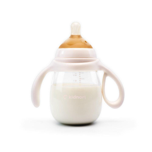 Kojenecká lahev Jordbaer 240 ml 6 m+ Kidnort