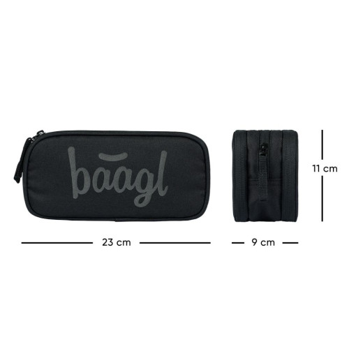 Set 3 Coolmate Black: batoh, penál, sáček Baagl