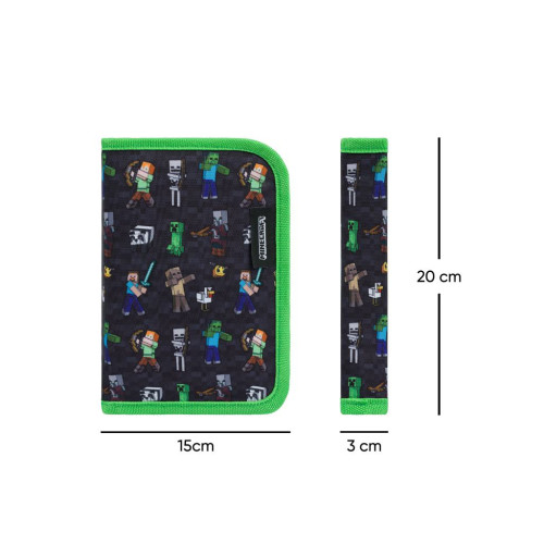 Školní penál jednopatrový Minecraft Baagl