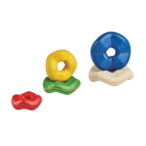 Stohování - zvlněné kroužky PlanToys