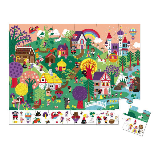 Puzzle Pohádky 24 ks Janod