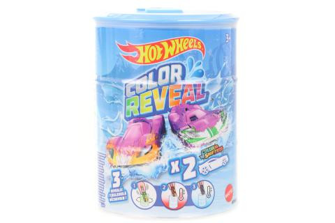 MATTEL HOT WHEELS Color Reveal set 2 autíčka mění barvu ve vodě