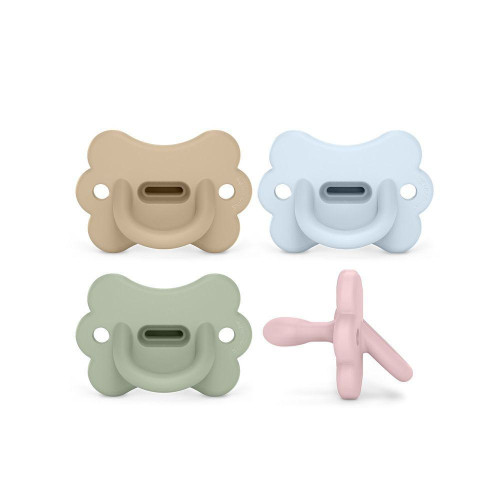 Šidítko fyziologické silikon Butterfly 0-6 m SX PRO Colour Essence Suavinex