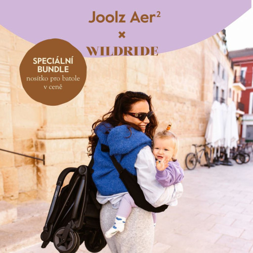Aer2 kočárek s nosítkem Wildride Joolz