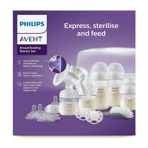 Sada ke kojení Natural Response s manuální odsávačkou a sterilizátorem do mw Philips Avent