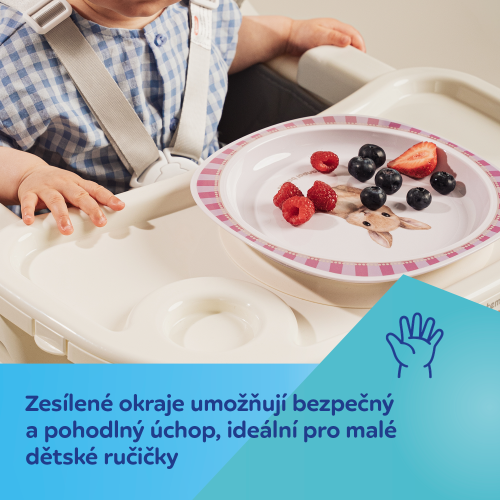 Talíř s přísavkou Woodland Canpol babies