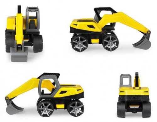 Auto Truxx 2 bagr plast 33 cm s figurkou