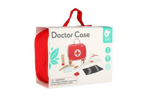 Sada doktor/lékař 19 ks dřevo/plast