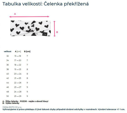 Čelenka do vlasů Růženka Esito