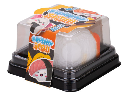 Squishy Sushi Kawaii kamarád 5 cm – mačkací antistresová hračka 1 ks
