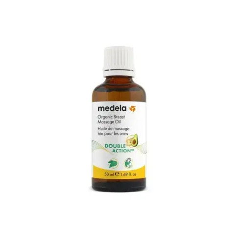 Organický masážní olej na prsy, 50 ml Medela