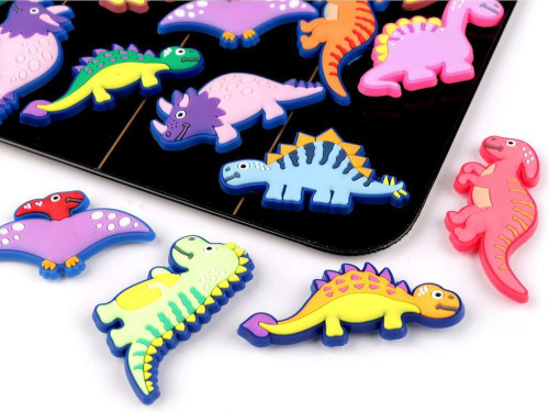 Silikonové magnetky - dinosaurus 1 ks