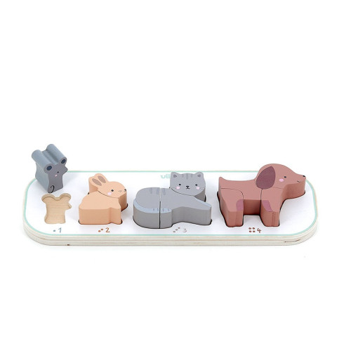 Vkládací puzzle Učím se počítat zvířátka Sarah Betz Vilac