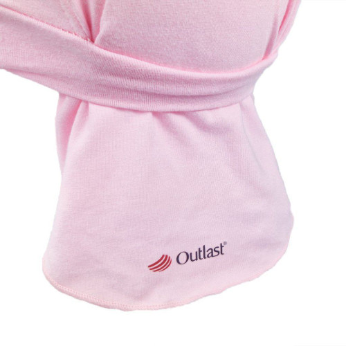 Kšiltovka tenká pirát Outlast®s UV faktorem 50+, růžová baby/růžová baby kytičky
