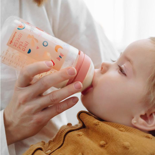 Kojenecká láhevForest Suavinex růžová 360 ml L