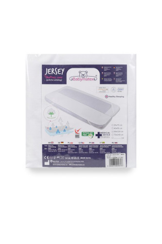 Jersey chránič matrace 70 x 140 cm Babymatex