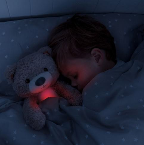 Zazu Medvídek Brody sleeptrainer s melodiemi a nočním světlem
