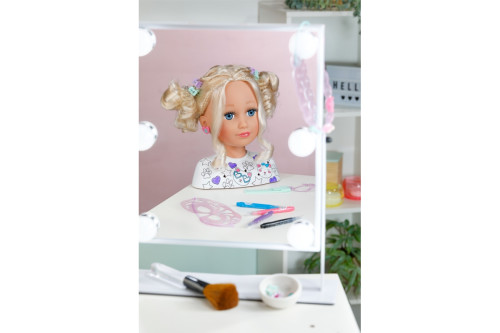 Kreativní česací hlava Baby born