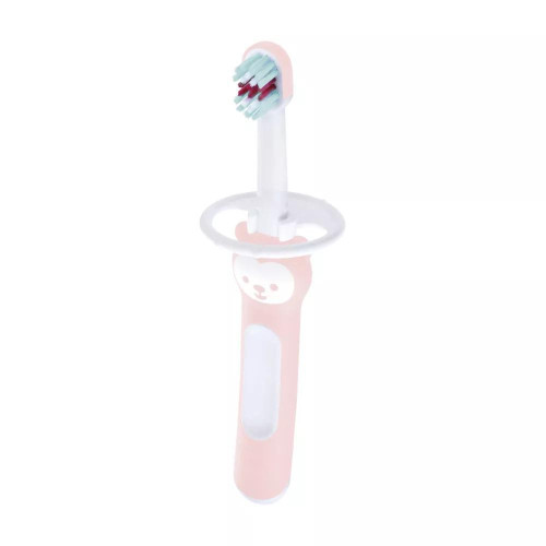Mam Baby´s Brush - dětský zubní kartáček 6m+ s bezpečnostním krytem