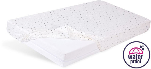 Nepromokavé prostěradlo jersey Print 60 x 120 cm Babymatex