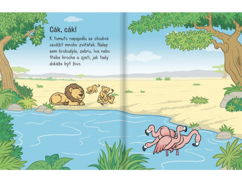 Zvířata - Kniha plná samolepek