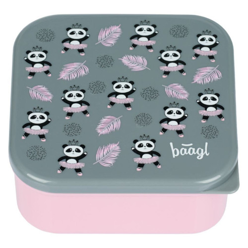 Box na svačinu 4 v 1 Panda Baagl