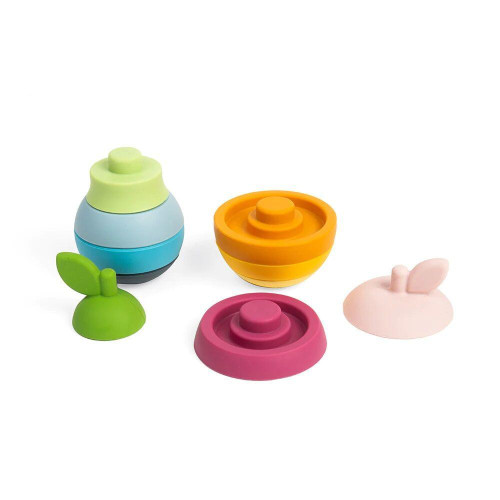 Stohovací jablko a hruška Bigjigs Toys