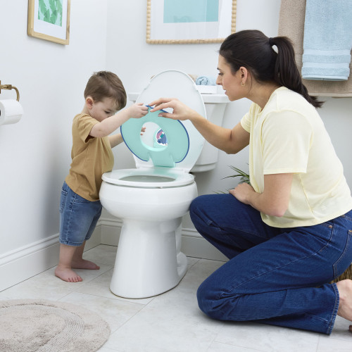 Redukce na WC nalepovací Flip & Sit™ Stitch™ 18 m+ do 23 kg Bright Starts