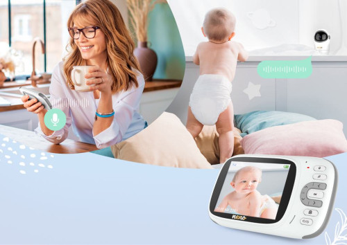 Videochůvička otočná digitální Berkano Neno