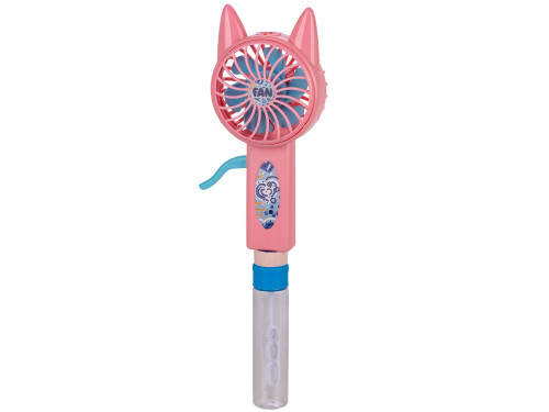 Bublifuk větrák kočka 29 cm