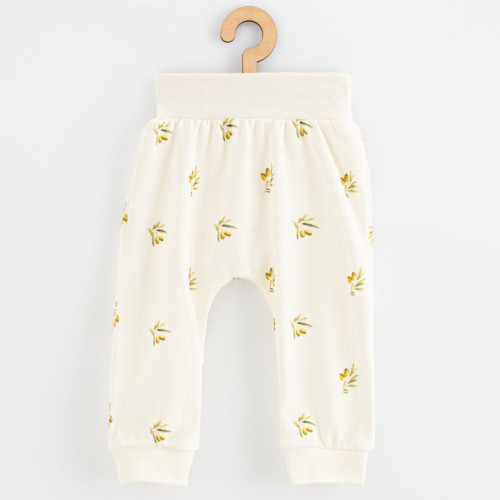 Kojenecké kalhoty z organické bavlny Olivy New Baby