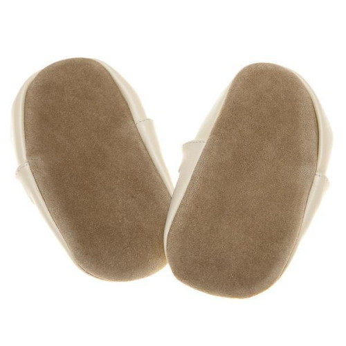 Kožené capáčky Barefoot Vel. M (6-12 měs.) Hopi Hop