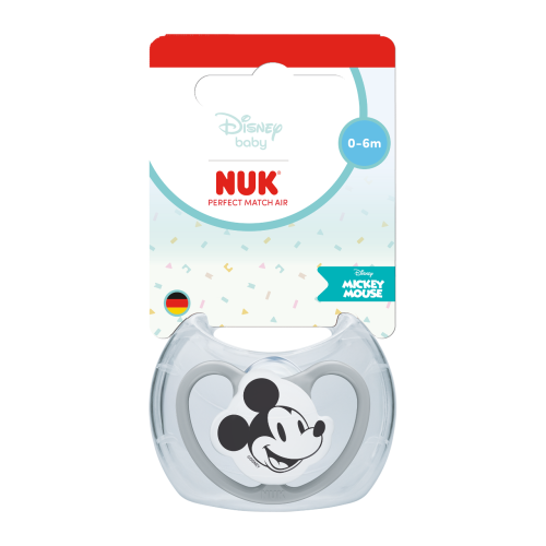 Dudlík Perfect Match Air Mickey 0-6 m 1 ks box Nuk