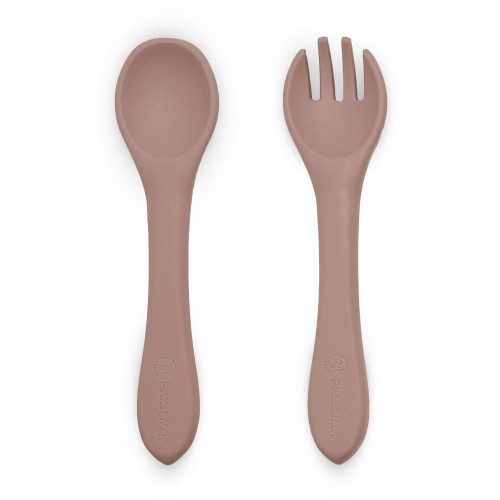 Příbor silikonový Take & Match 6 m+ Petite & Mars