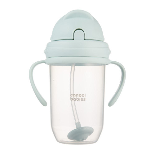 Hrneček nevylévací se slámkou a závažím 270 ml Canpol babies