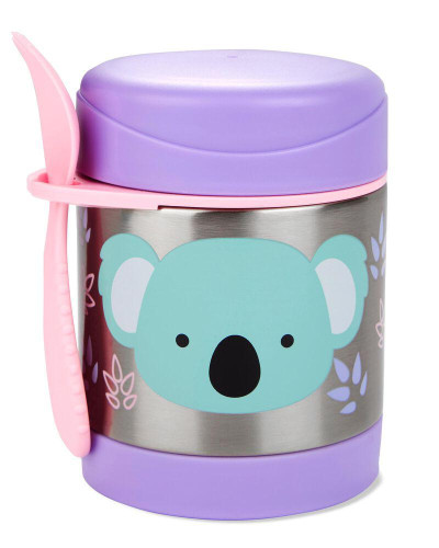 Termoska na jídlo se lžičkou/vidličkou Zoo 3 r+ 325 ml Skip Hop