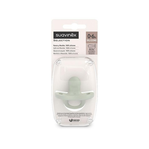 Šidítko fyziologické silikon 0-6 m SX PRO Colour Essence Suavinex