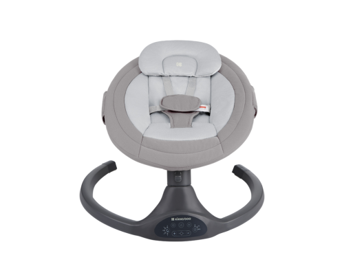 Houpací lehátko elektrické Codie Light Grey KikkaBoo