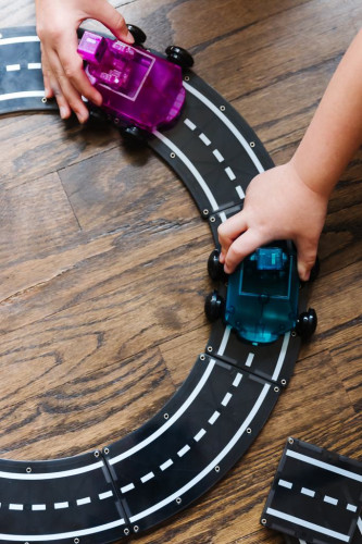 Magnetická stavebnice Xtras Roads 12 dílů Magna Tiles