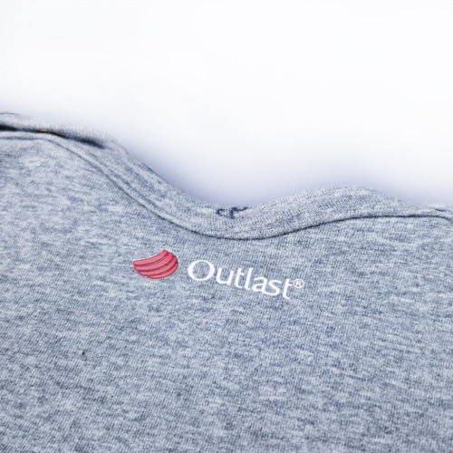 Body smyk obrázek TISK Outlast® - šedý melír/šedý melír zvířátka