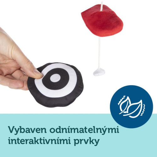 Canpol babies Kontrastní plyšový kolotoč s melodiemi Sensory
