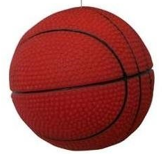Míček basketbal guma 8,5cm